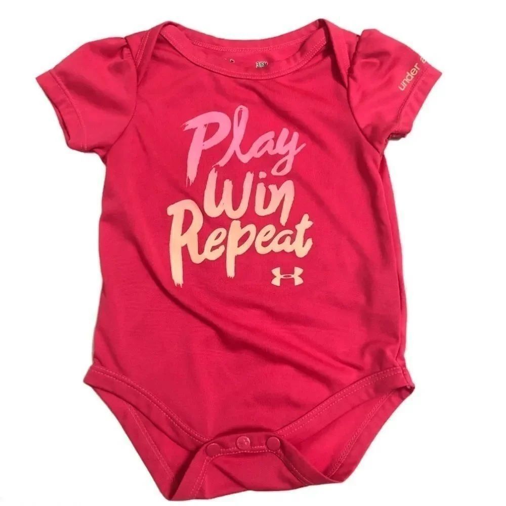 Under Armour baby onesie one piece bodysuit 3-6mo